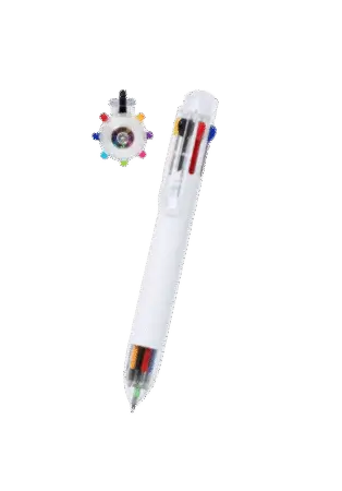 Stylo bille 8 couleurs