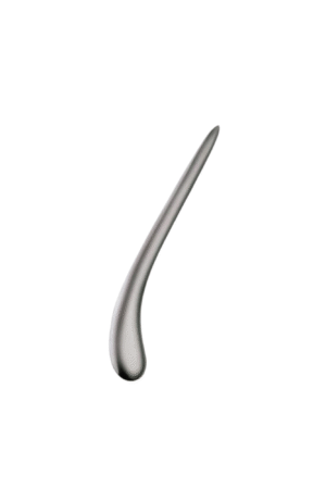 Coupe papier BONE métal sablé