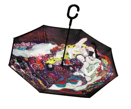 Parapluie inversé thème KLIMT
