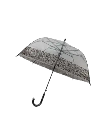 Parapluie automatique, cloche transparent  thème " Tigré "
