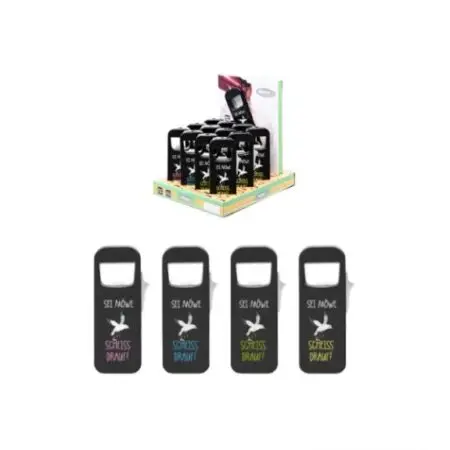 Briquet rechargeable avec decapsuleur integré assortis X13