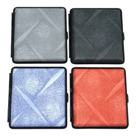 Etui à cigarettes coloris assortis X6