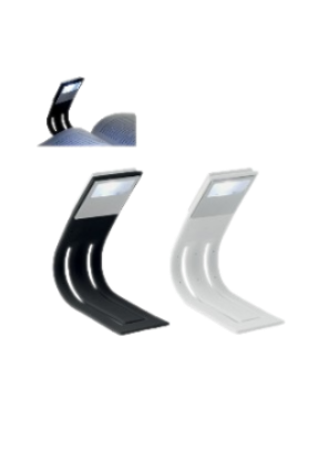 liseuse LED corps flexible assorties noir, blancX12