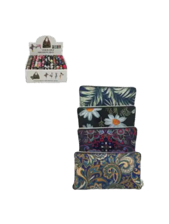 Présentoir de shopping bags, motifs assortis x12 pcs