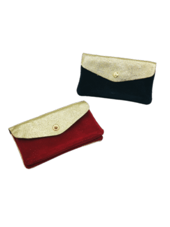 Compagnon velour bicolore gold  couleurs assorties