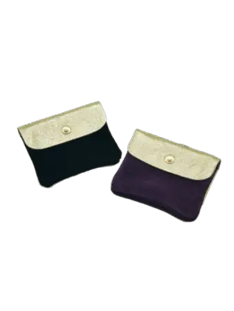 Petit compagnon velour bicolore gold couleurs assorties