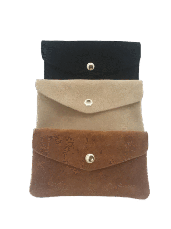 Petit compagnon total velour triple poches. Couleurs assorties
