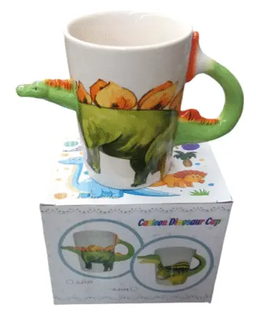 Tasse en céramique poigneé Dino modeles assortis