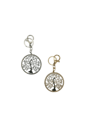 Porte-clés arbre de vie, coloris assortis grand modele
