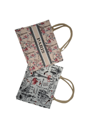 Sac Shopping GM "monuments de Paris" modèles assortis 420X140X330mm