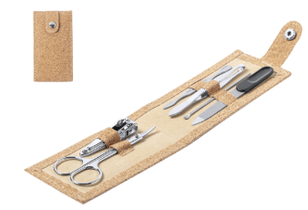 Set manucure en liège 6 accessoires