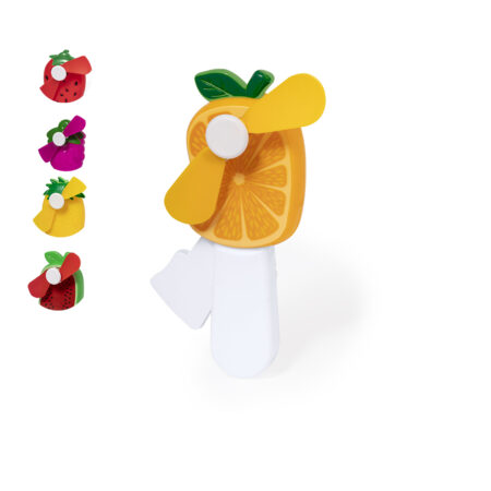 Ventilateur en formes de fruits en ABS.