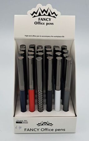 Stylo bille mécanisme twist modèles assortis x24