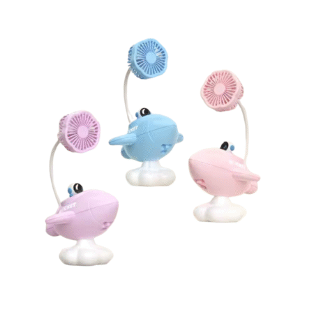 Petit ventilateur avion. Charge via USB