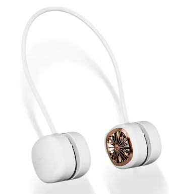 Ventilateur tour de cou charge USB. Coloris assortis
