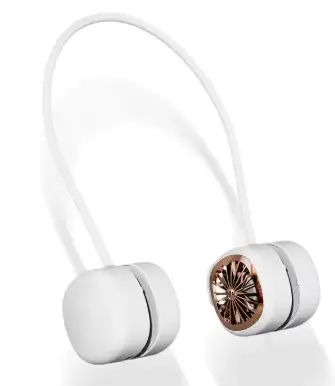 Ventilateur tour de cou charge USB. Coloris assortis